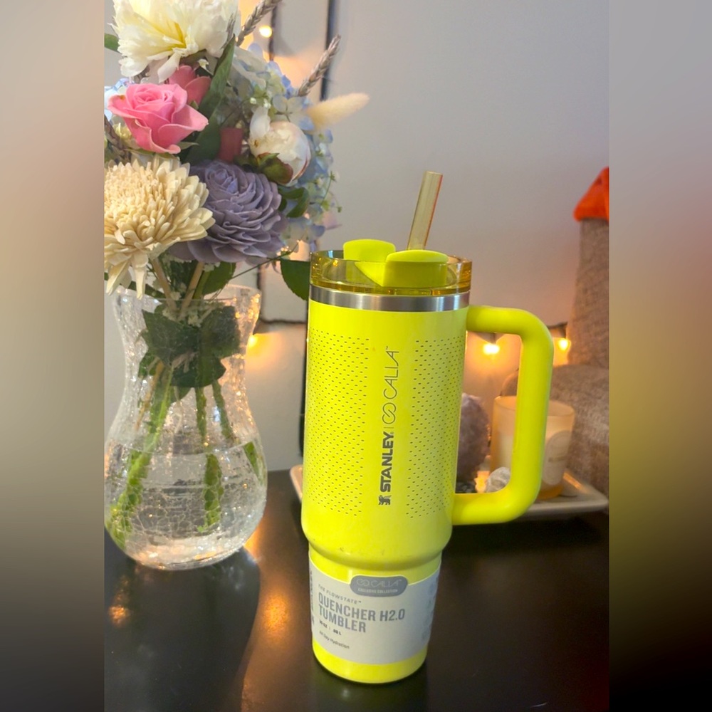 Stanley Bright Yellow Travel Tumbler